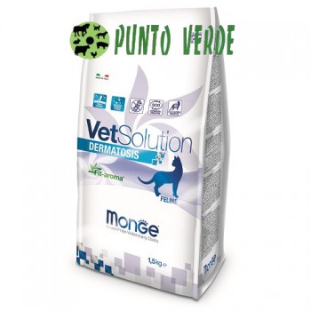 MONGE VETSOLUTION FELINE DERMATOSIS KG 1,5